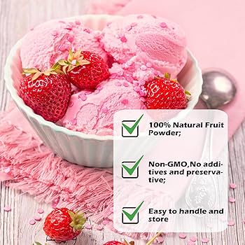 Amazon.com: Freeze Dried Strawberry Powder for Baking,Vegan